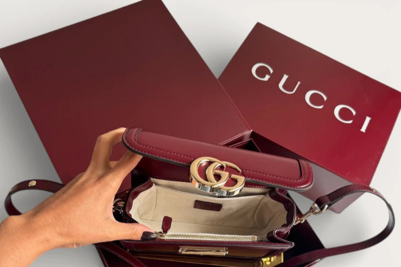 Bolsa Gucci GG Marmont Canvas Monogram