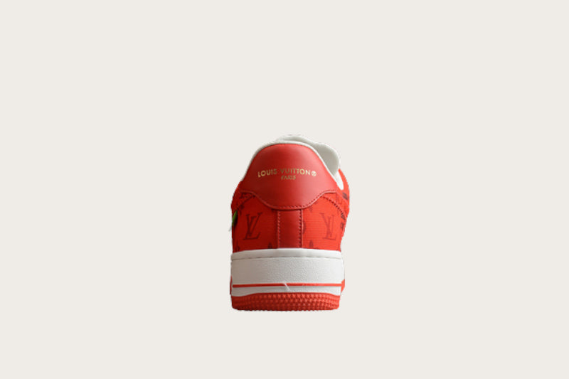 Louis Vuitton x Air Force 1 Low "Red"