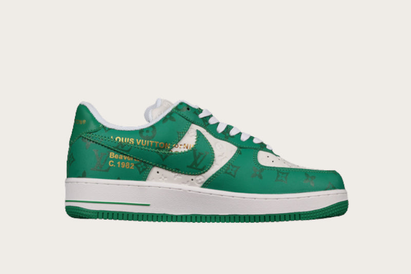 Louis Vuitton x Air Force 1 Low "Green"