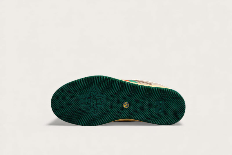 Screener Distressed Green GG Canvas