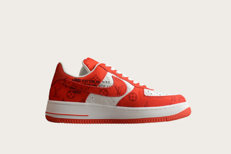 Louis Vuitton x Air Force 1 Low "Red"