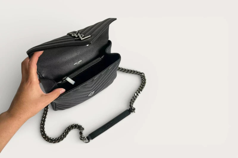 Bolsa Saint Laurent College Bag Preta