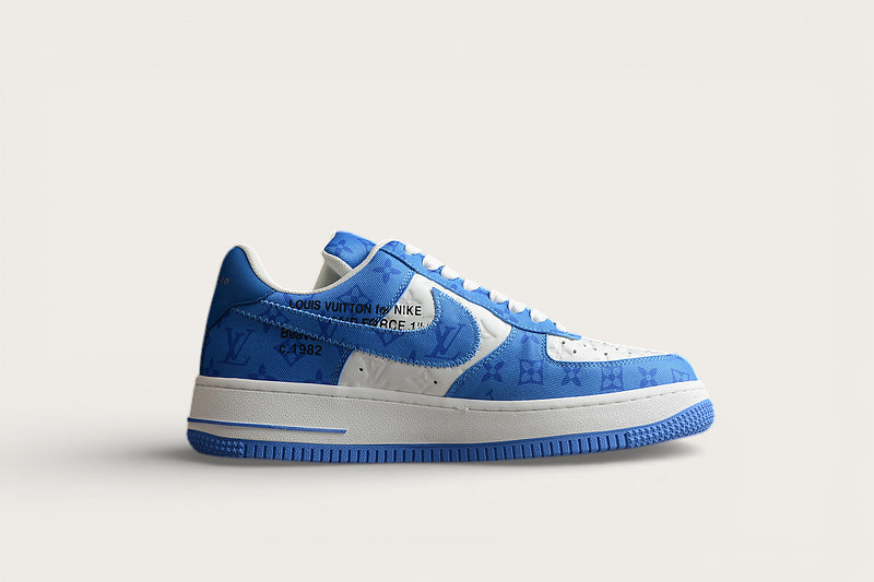 Louis Vuitton x Air Force 1 Low "Blue"