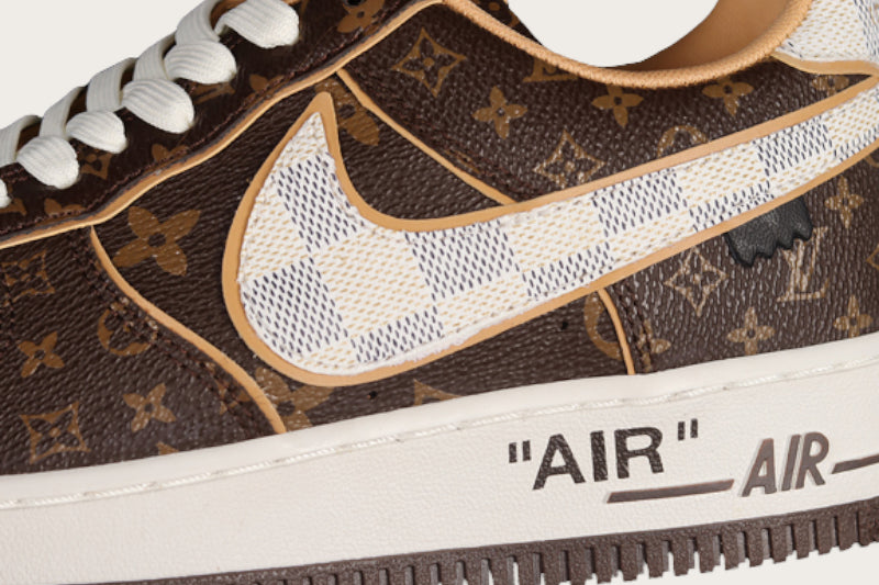 Louis Vuitton x Air Force 1 Low "Brown"