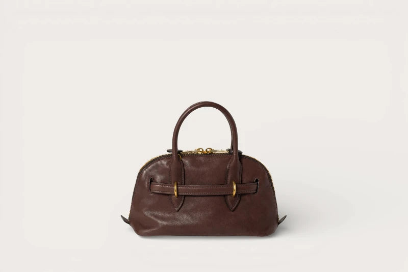 Bolsa MiuMiu Aventure Pequena - Marrom