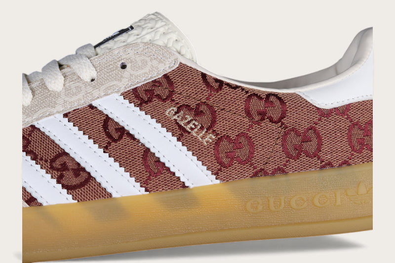 Gazelle Gucci Brown Cloud White