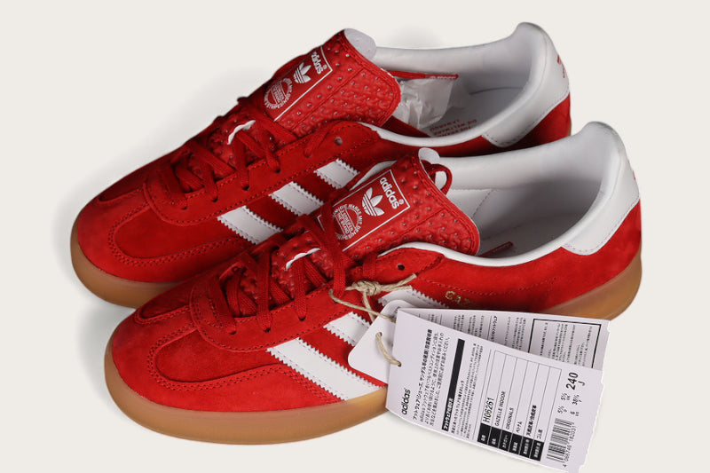 Gazelle Indoor Better Scarlet Cloud White