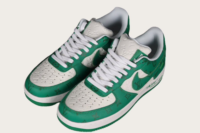 Louis Vuitton x Air Force 1 Low "Green"