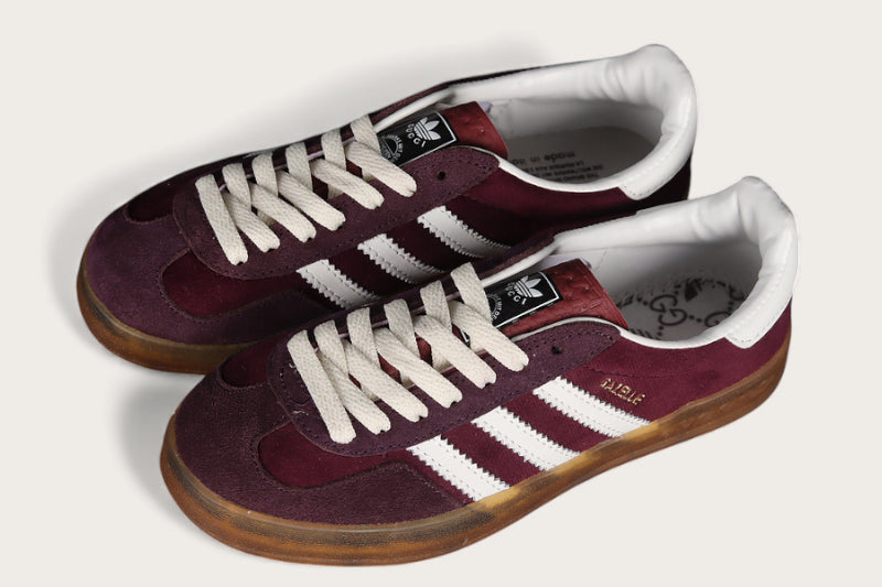 Gazelle Gucci Bungundy Velvet