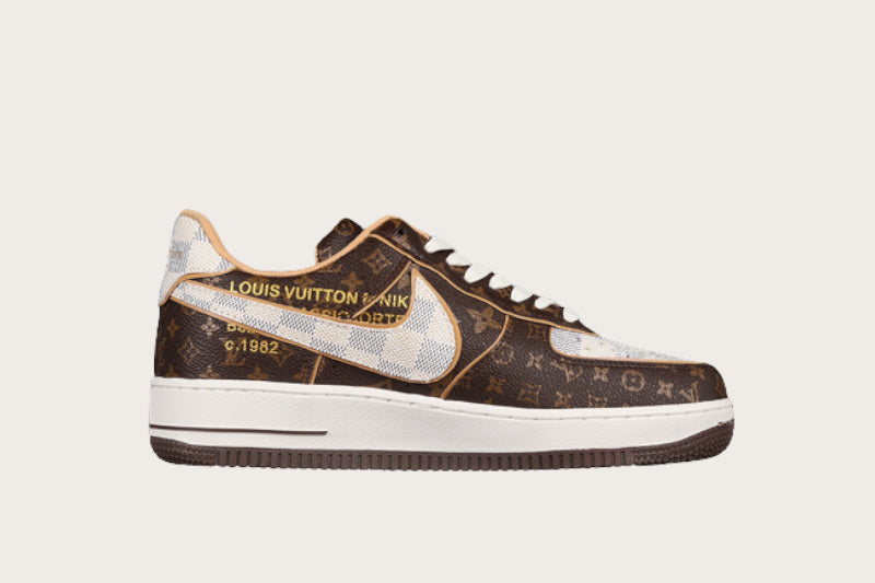 Louis Vuitton x Air Force 1 Low "Brown"