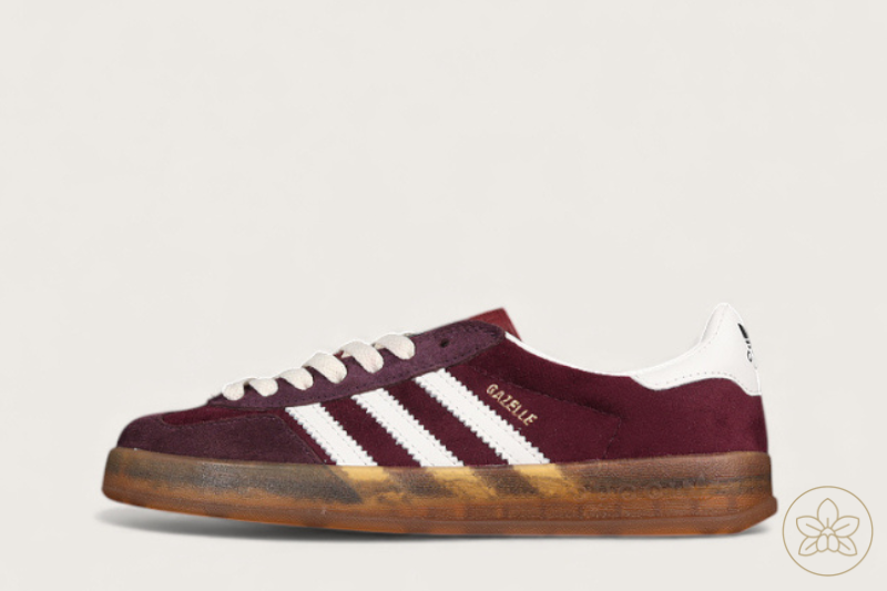 Gazelle Gucci Bungundy Velvet